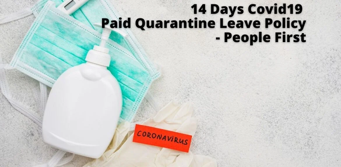 14 Days Covid19 Paid Quarantine Leave Policy by iVIPANAN digital marketing company in Surat