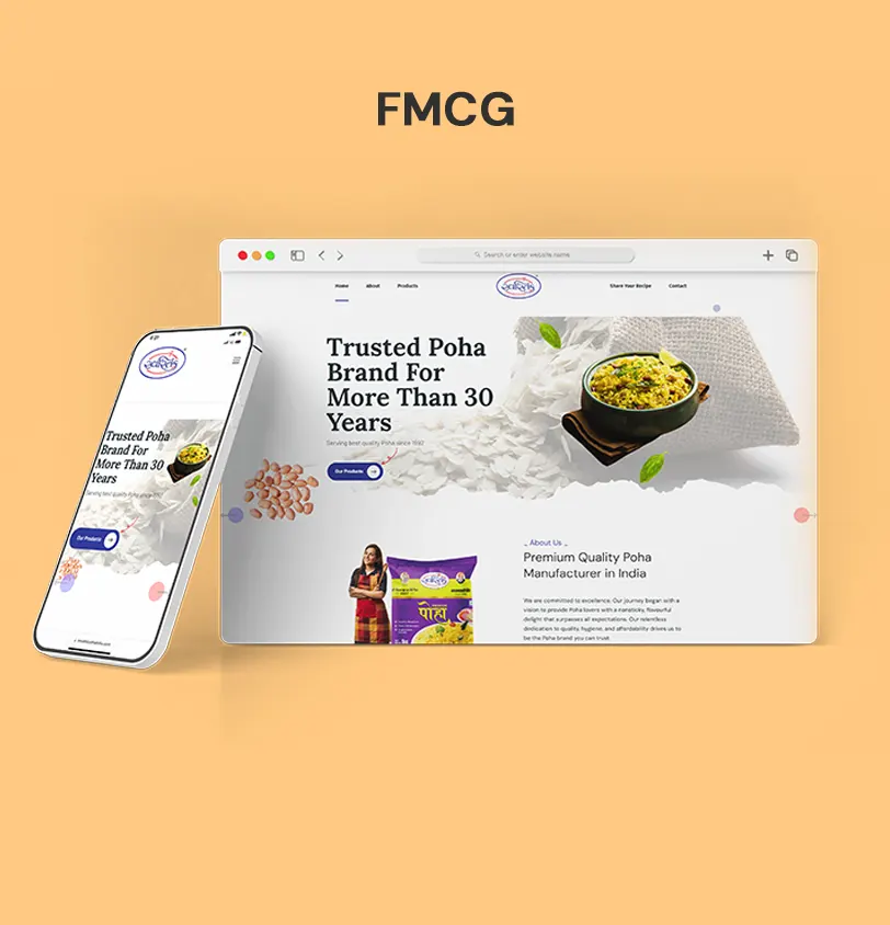 Website Development for FMCG Industry in India