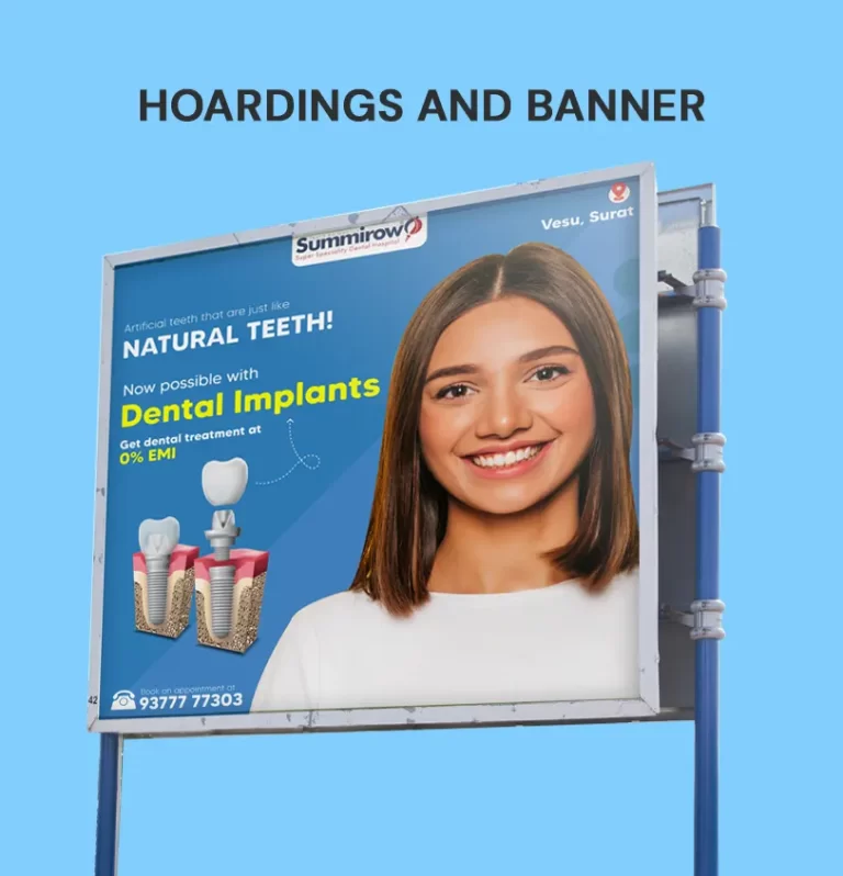 Hoarding and Banner Design in Surat