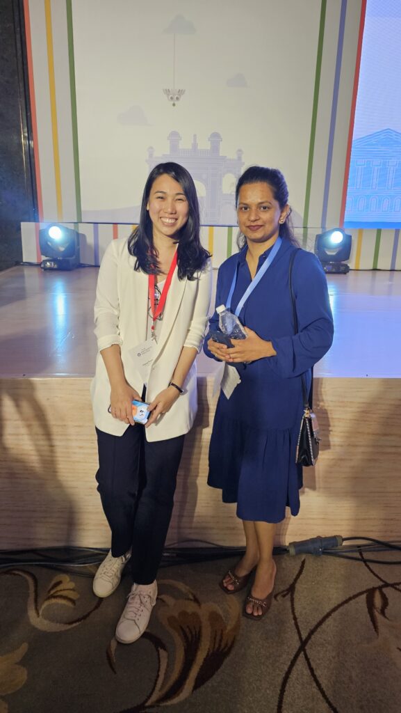 Divya Mistry with Cherry Prommawin at SCL Bengaluru
