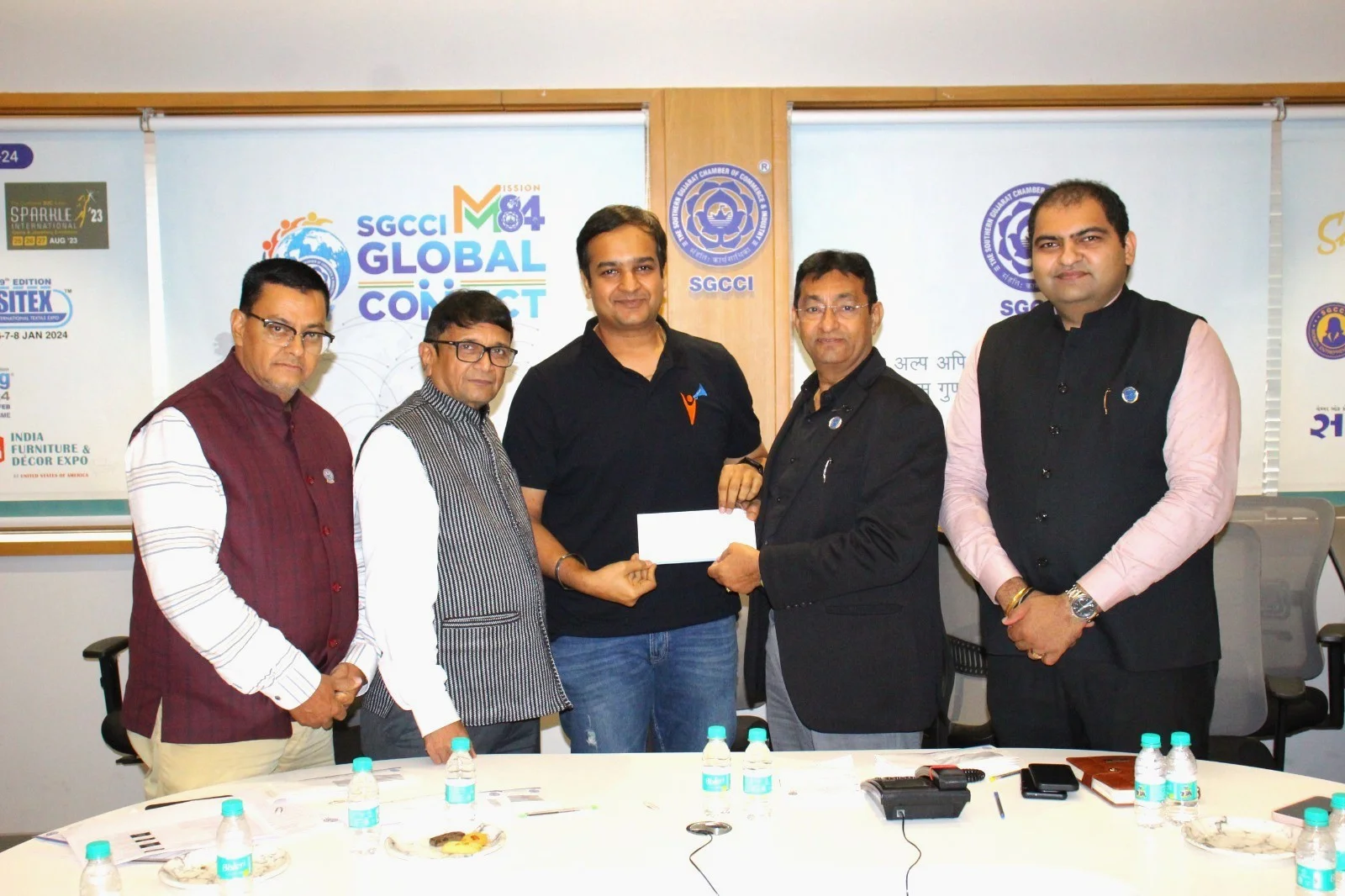 bhautik sheth appointed as chairman sgcci