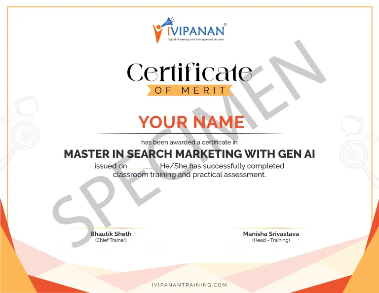 Hubspot Ivi-certificate specimen